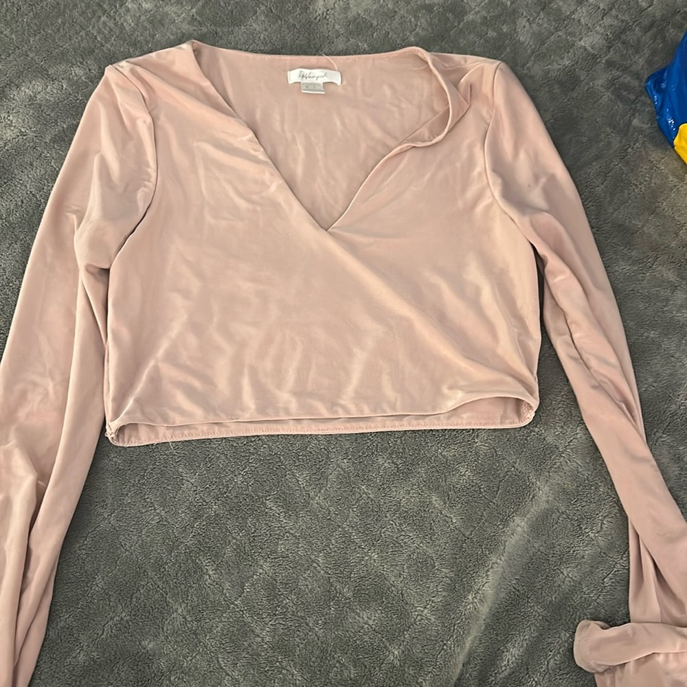 Revamped cropped long sleeve